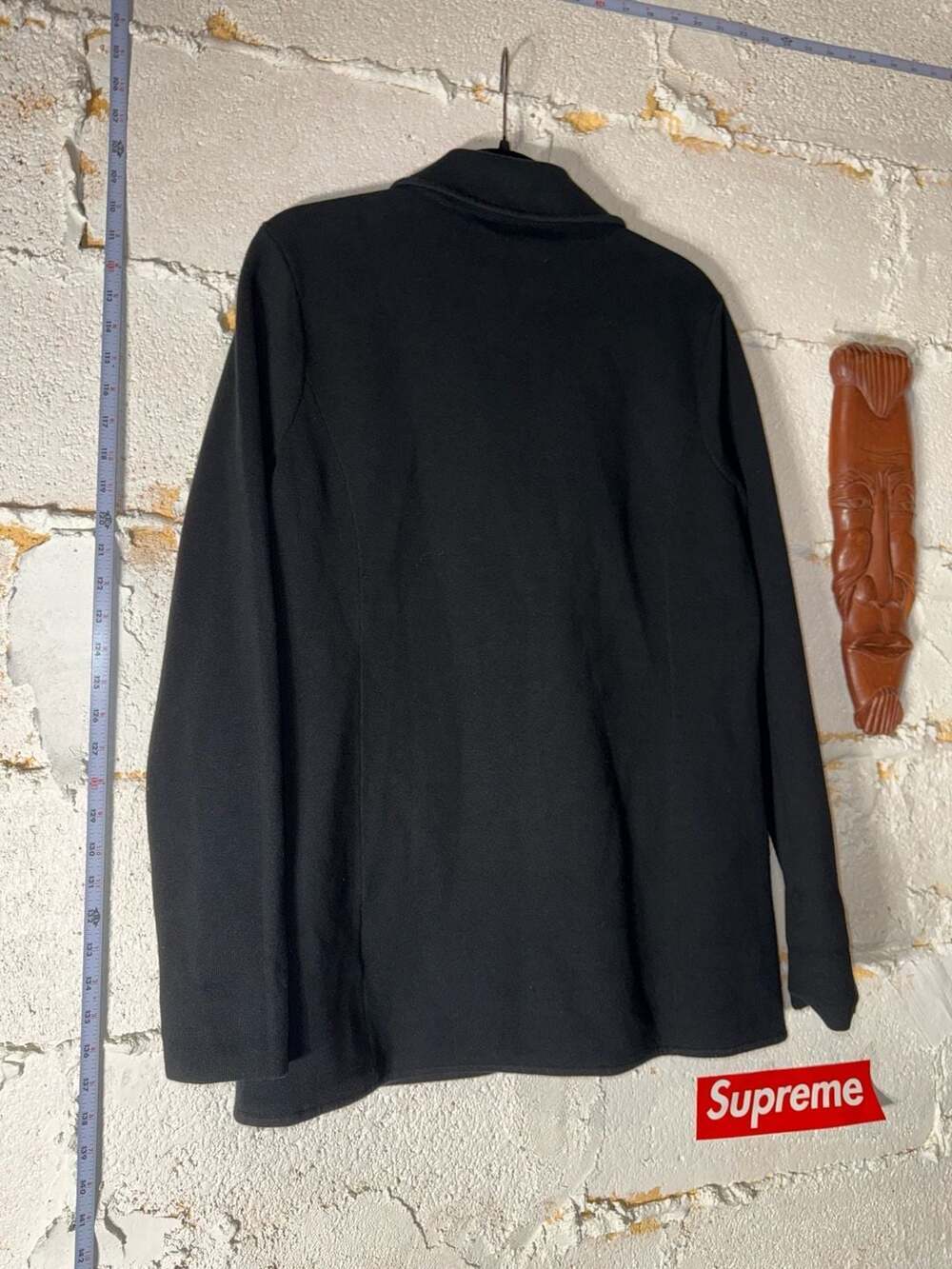 Lauren Ralph Lauren Women's Long Sleeve Cotton Knit Blazer in Black - Picture 11 of 11